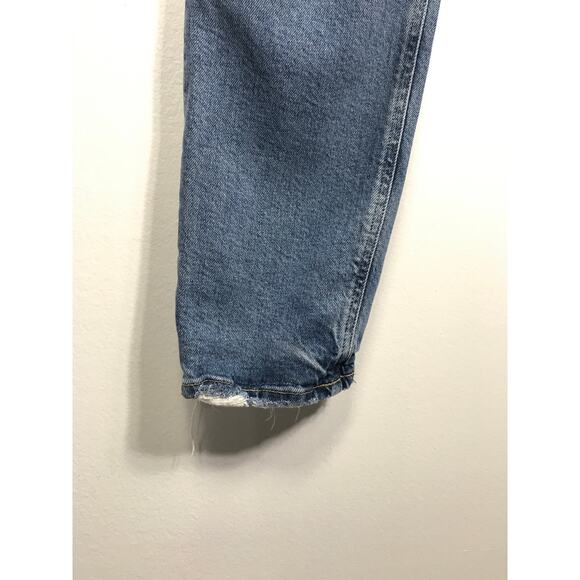 AGOLDE Nico Denim Jeans High Rise Button Fly - Picture 9 of 13